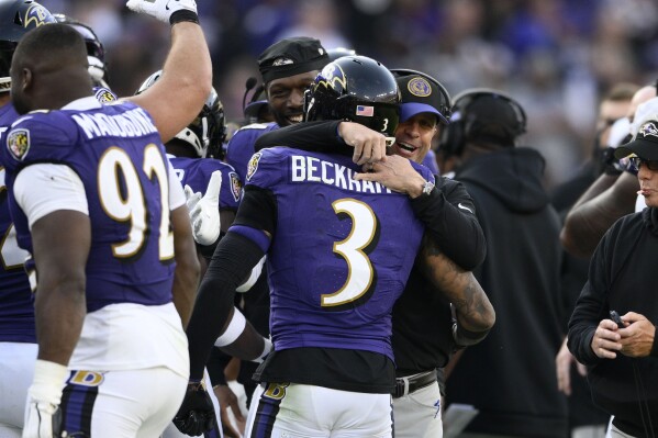 The Baltimore Ravens are on a roll right now but so is the rest